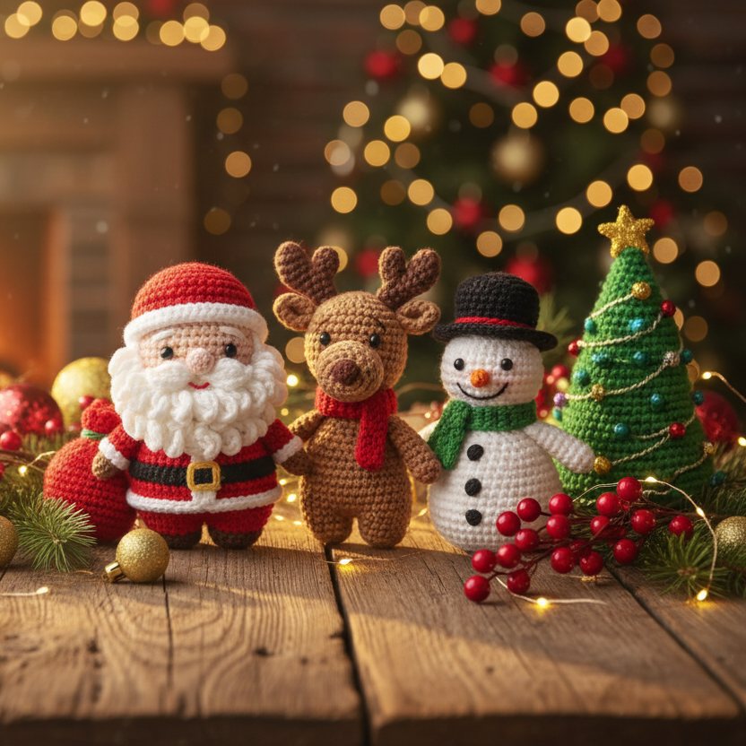 Amigurumi natalizi
