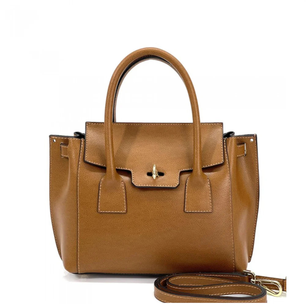 Borsa da donna Cuoio a mano in vera pelle 35x8x24 cm Noelia