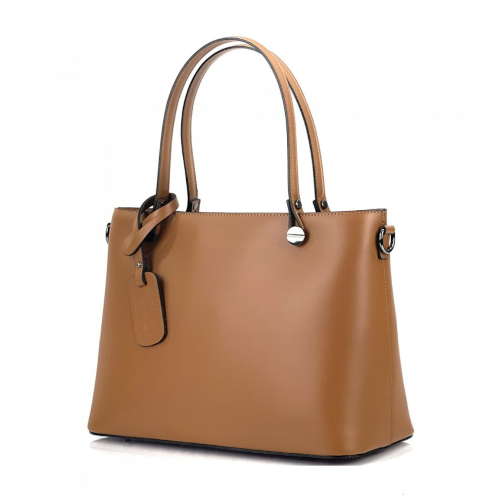 Borsa donna Cuoio a spalla in pelle 37x16x28 cm Margherita