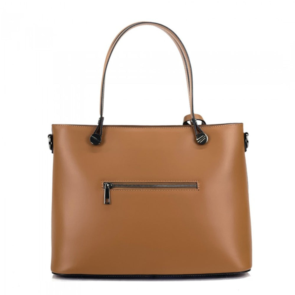 Borsa donna Cuoio a spalla in pelle 37x16x28 cm Margherita