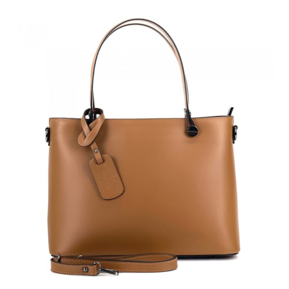 Borsa donna Cuoio a spalla in pelle 37x16x28 cm Margherita