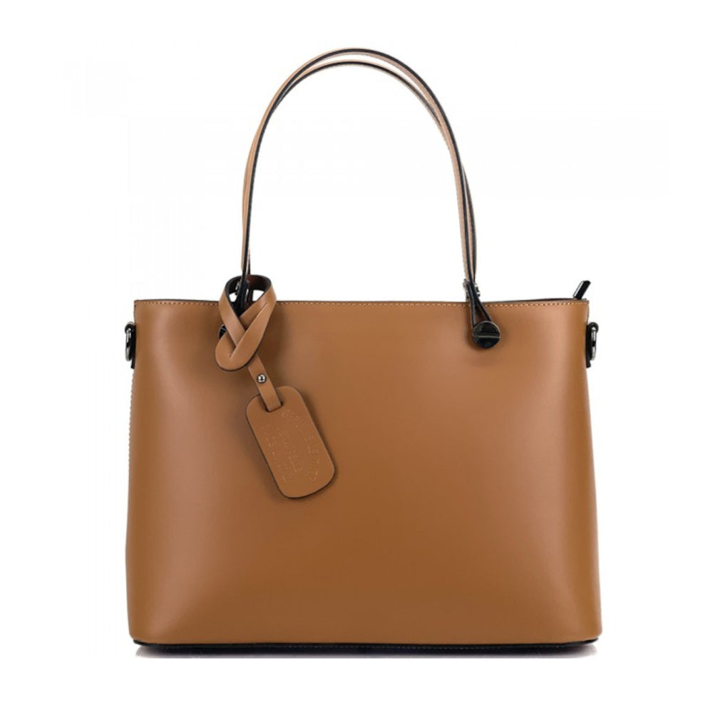 Borsa donna Cuoio a spalla in pelle 37x16x28 cm Margherita