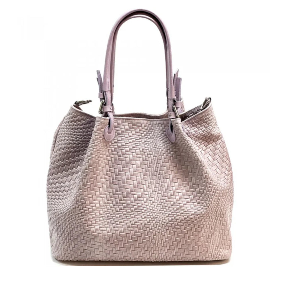 Borsa donna Lilla a spalla in pelle 46x18x29 cm - Debora S