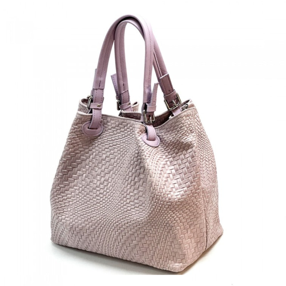 Borsa donna Lilla a spalla in pelle 46x18x29 cm Debora S