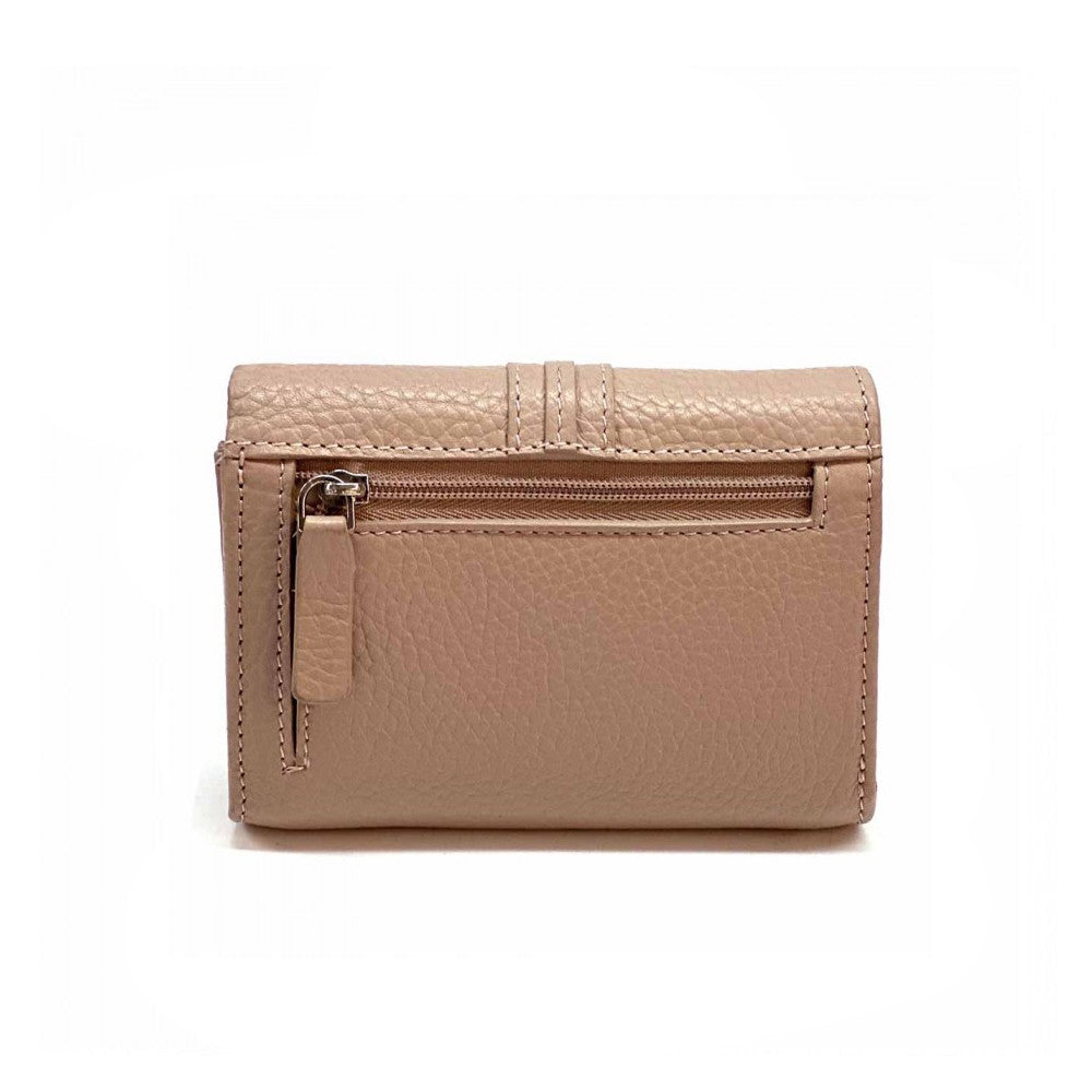 Portafoglio da donna Rosa in pelle 12.5x10.5 cm - Tris