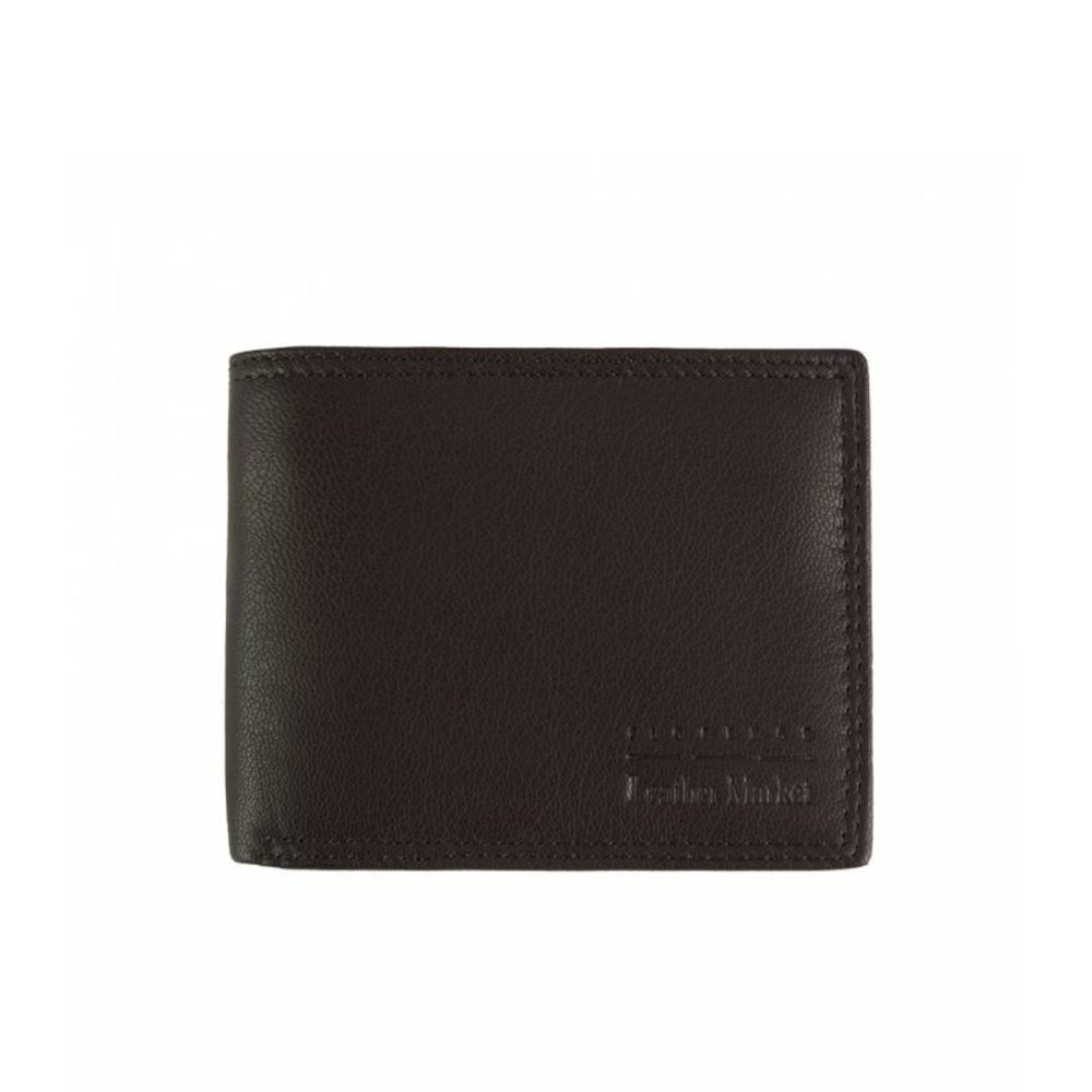 Portafoglio da uomo Testa di Moro in pelle 22x9 cm Ernesto