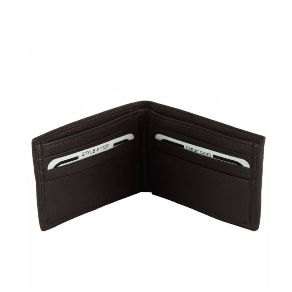 Portafoglio da uomo Testa di Moro in pelle 22x9 cm Ernesto