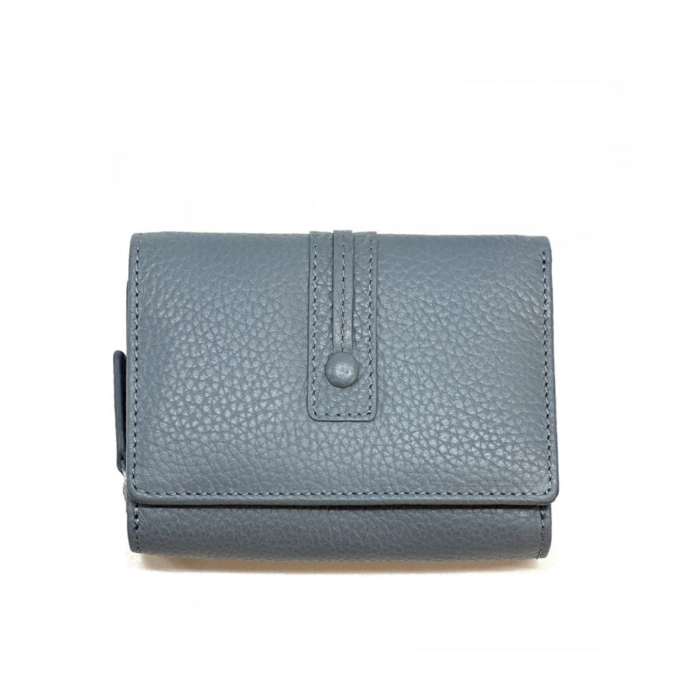 Portafoglio donna carta da zucchero in pelle 12.2x9 cm Jessa